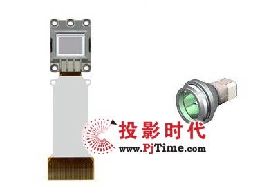3LCD最新小尺寸面板 右為Philips Ujoy燈泡系統(tǒng)
