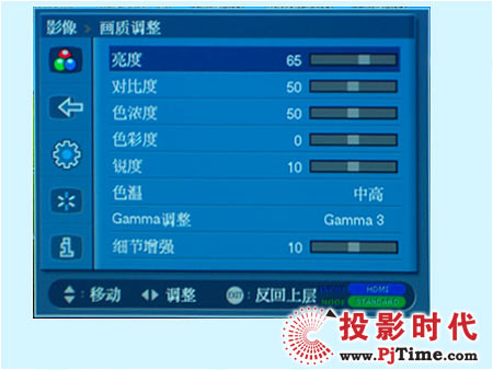 示創(chuàng)cinetron HD-900 LCOS家用投影機菜單操作