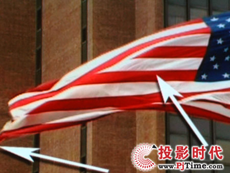 示創(chuàng)cinetron HD-900 LCOS家用投影機線條和文字