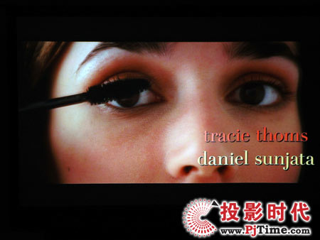點擊放大，示創(chuàng)cinetron HD-900 LCOS家用投影機藍光高清效果