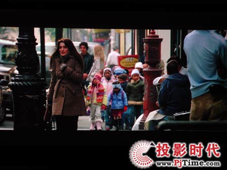 點擊放大，示創(chuàng)cinetron HD-900 LCOS家用投影機藍光高清效果