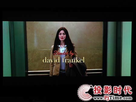 點擊放大，示創(chuàng)cinetron HD-900 LCOS家用投影機藍光高清效果