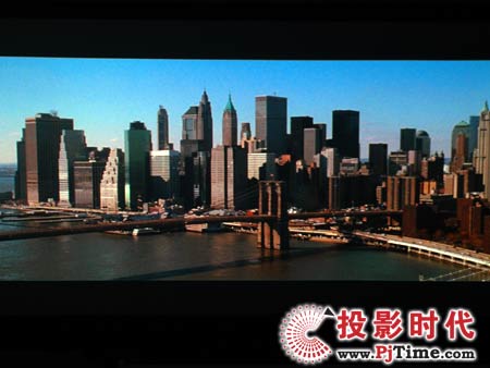 點擊放大，示創(chuàng)cinetron HD-900 LCOS家用投影機藍光高清效果