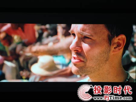 點擊放大，示創(chuàng)cinetron HD-900 LCOS家用投影機藍光高清效果