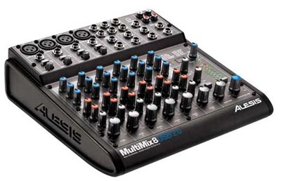 Alesis MultiMix 8 USB 2.0{(dio)_