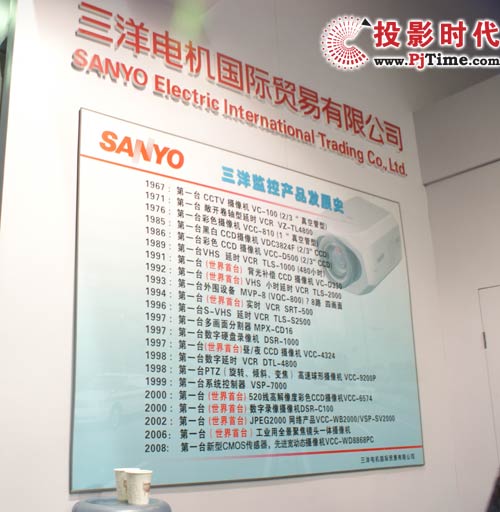 三洋監(jiān)控產(chǎn)品發(fā)展史