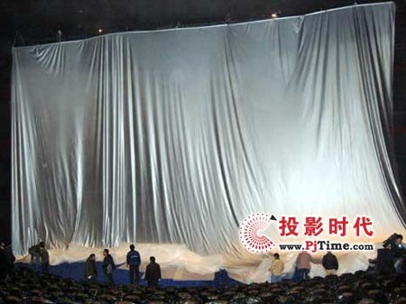 第一塊數(shù)字IMAX巨幕落戶北京萬達(dá)影城