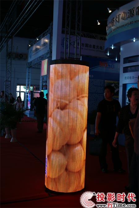 九州科鷹LED顯示屏亮相第五屆北京國際LED展