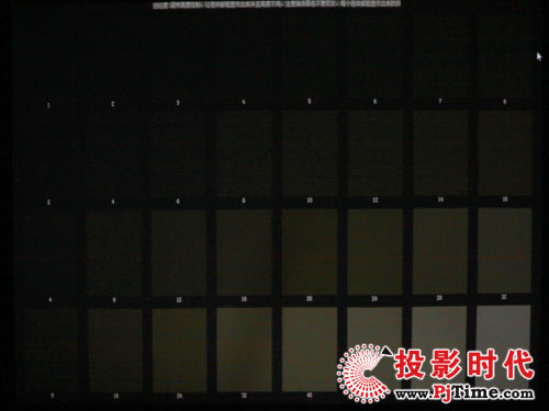 麗訊D930TX投影機性能測試
