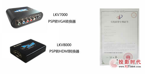 朗強PSP轉換器系列獲得國家新型專利證書