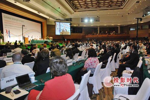 聯(lián)合國(guó)巴厘會(huì)議采用TAIDEN會(huì)議系統(tǒng)