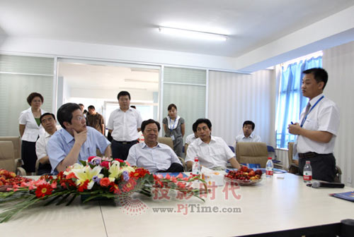 濟南市市長張建國蒞臨巨洋公司視察調(diào)研