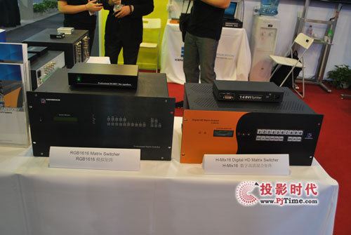 凱新創(chuàng)達(dá)高清矩陣亮相InfoComm Asia 2010