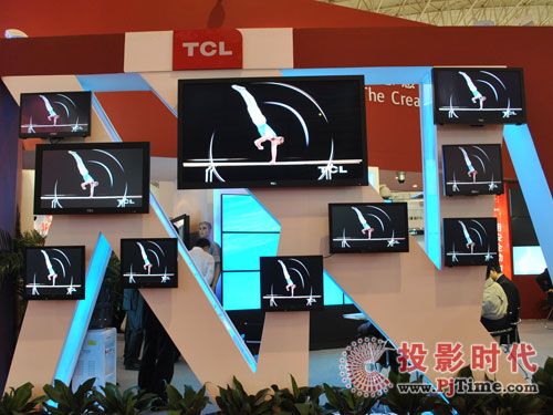 北京安博會：TCL展超大液晶拼接墻