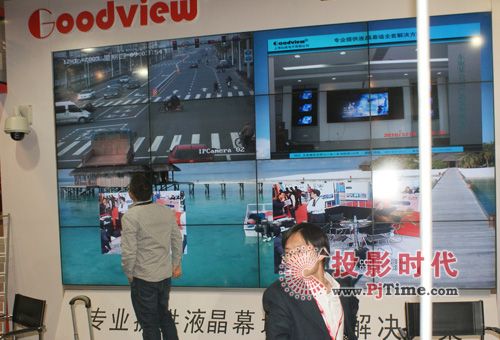 仙視展示4×4液晶拼接幕墻