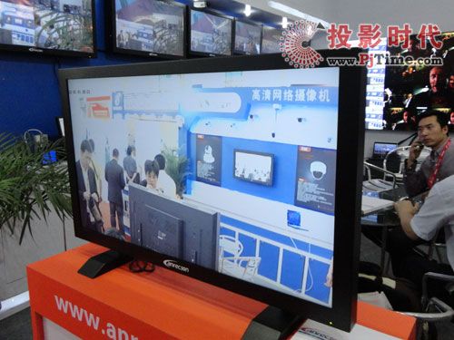液晶專顯專家安立信盛裝出席第十三屆深圳安博會