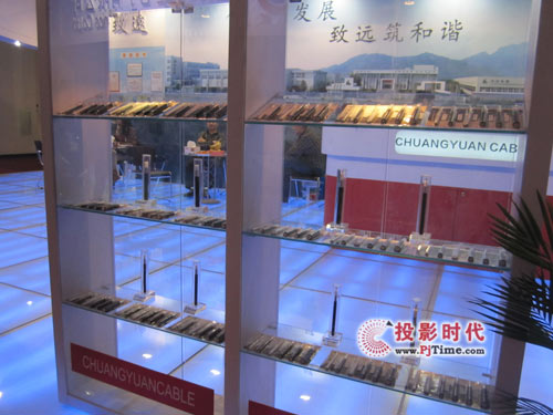杭州創(chuàng)遠(yuǎn)電纜產(chǎn)品亮相CCBN 2012