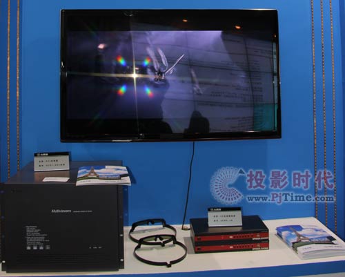 杰思創(chuàng)在InfoComm展新穎大屏拼接墻