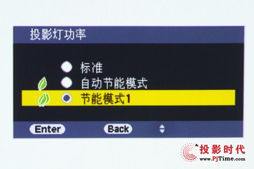 自動節(jié)能模式