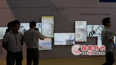 金世聯(lián)強 數(shù)字標(biāo)牌展三星背后的功臣