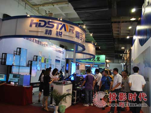 BIRTV 2012:寰宇、影佳、菱博共同打造異形拼接系統(tǒng)