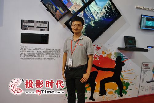 BIRTV2012，專訪TVone銷售經(jīng)理路先生