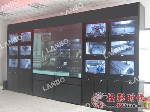 LANBO大屏幕監(jiān)控系統(tǒng)保障井下安全放光彩