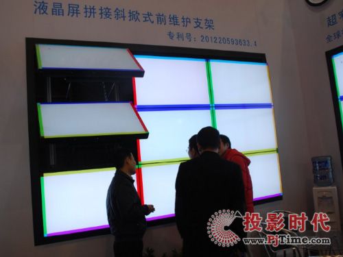 杰思創(chuàng)展位成為成都大屏幕展的全場焦點
