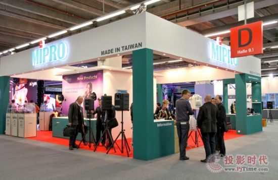 MIPRO MA-505無線擴音機首次亮相法蘭克福展