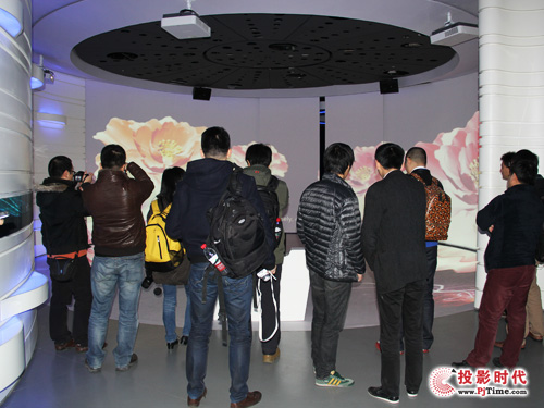 新“視”野 索尼工程投影機應(yīng)用于上海金橋展示廳