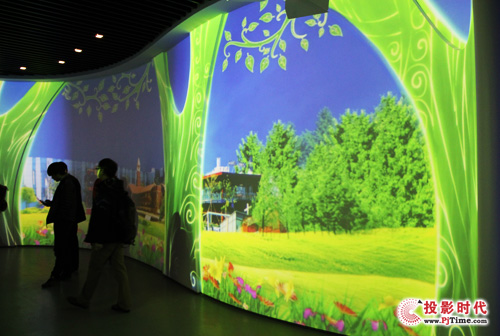 新“視”野 索尼工程投影機應(yīng)用于上海金橋展示廳