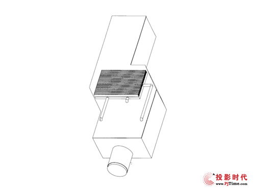 LCos投影機(jī)的整體結(jié)構(gòu)圖