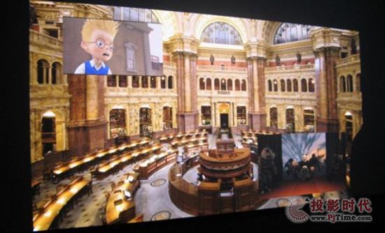 4K 激光 融合 NEC高端投影解決方案infocomm期間展出