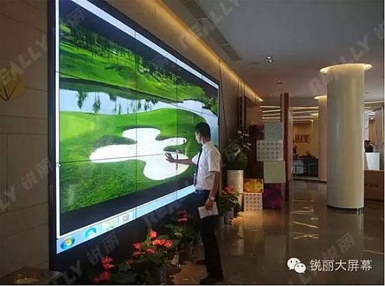 銳麗大屏幕助力北辰奧園售樓中心，靚出新高度
