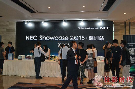 ˿ƼWҫNEC showcase2015չ