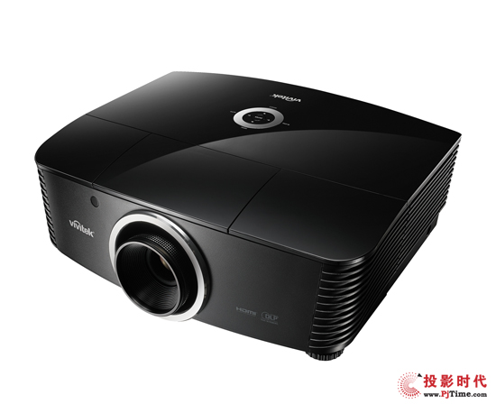 Vivitek(麗訊)H5095采用超靜音系統(tǒng)架構(gòu)的弧形流線全新外觀