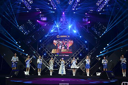 ZSOUND火爆助陣“梧桐愛心之夜大型慈善群星演唱會”現(xiàn)場
