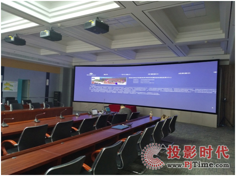 DET激光工程投影機入駐陜西測繪地理信息局