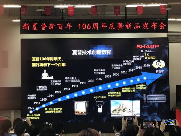 力推全球一體化 夏普海量新品矩陣助力新百年征程