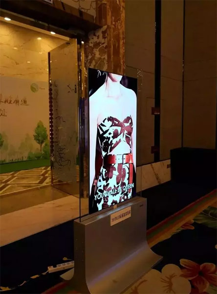 55寸OLED玻璃雙面顯示屏