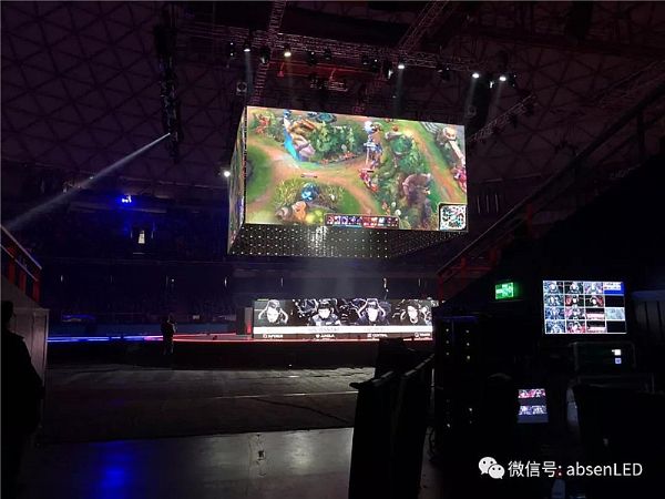 電競超神，看艾比森LED顯示屏如何神輔助