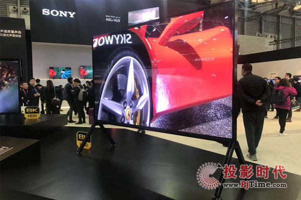 AWE2019 索尼大尺寸8K高分辨率電視霸氣登場