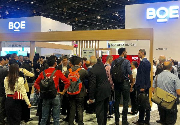SID2019中國顯示在美國：這是高度也是距離