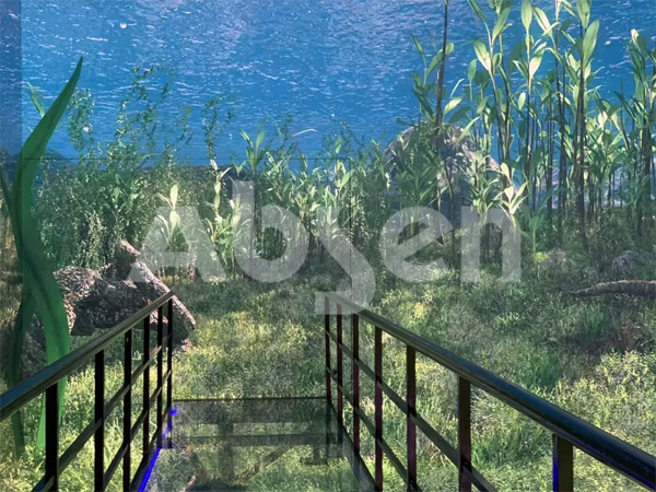 艾比森碧桂園潼湖小鎮(zhèn)CAVE影院案例