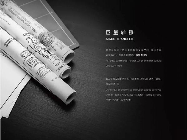 MTM-FCOB巨量轉(zhuǎn)移全倒裝COB