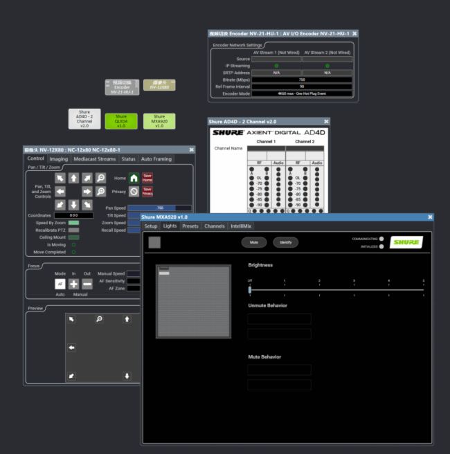  | Q-SYS̎cSHURE ADoϵy(tng)Լ˿Ƽ(lin)o(h)2025AWEչ^