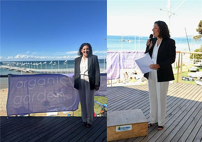 ��һλĸ�H�ďN����ȫ����ه��Organic Garden�W����30���꼃�����Z